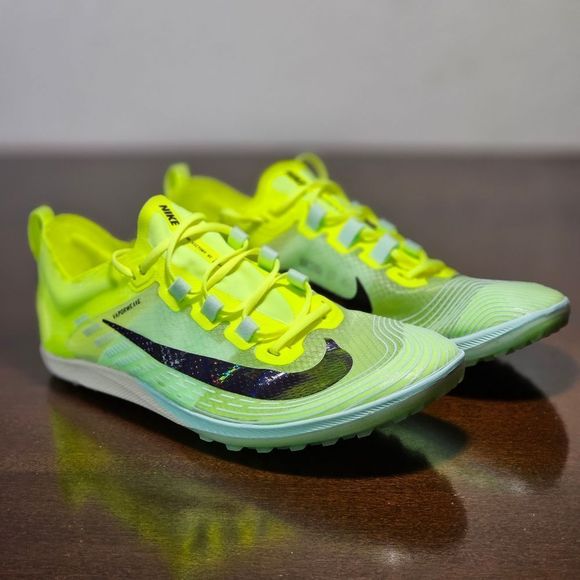 Nike Zoom Victory Waffle 5 Track Running Shoes Volt Black AJ0846-702 women’s 6.5 - Picture 4 of 16